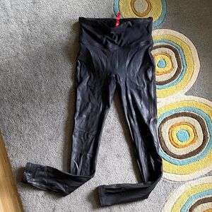 Spanx Black High-Waisted Leggings